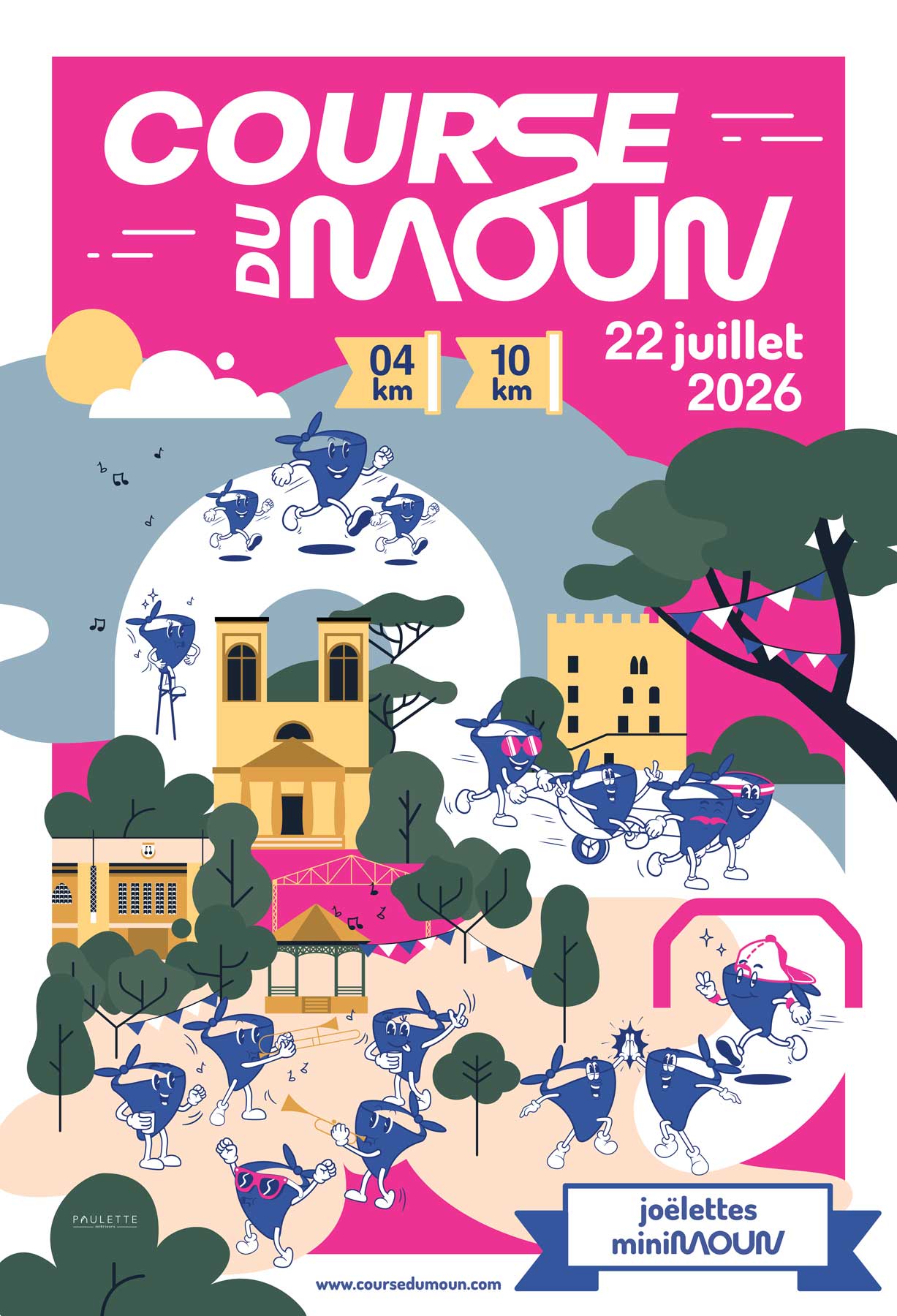 Affiche 2026 Course du Moun